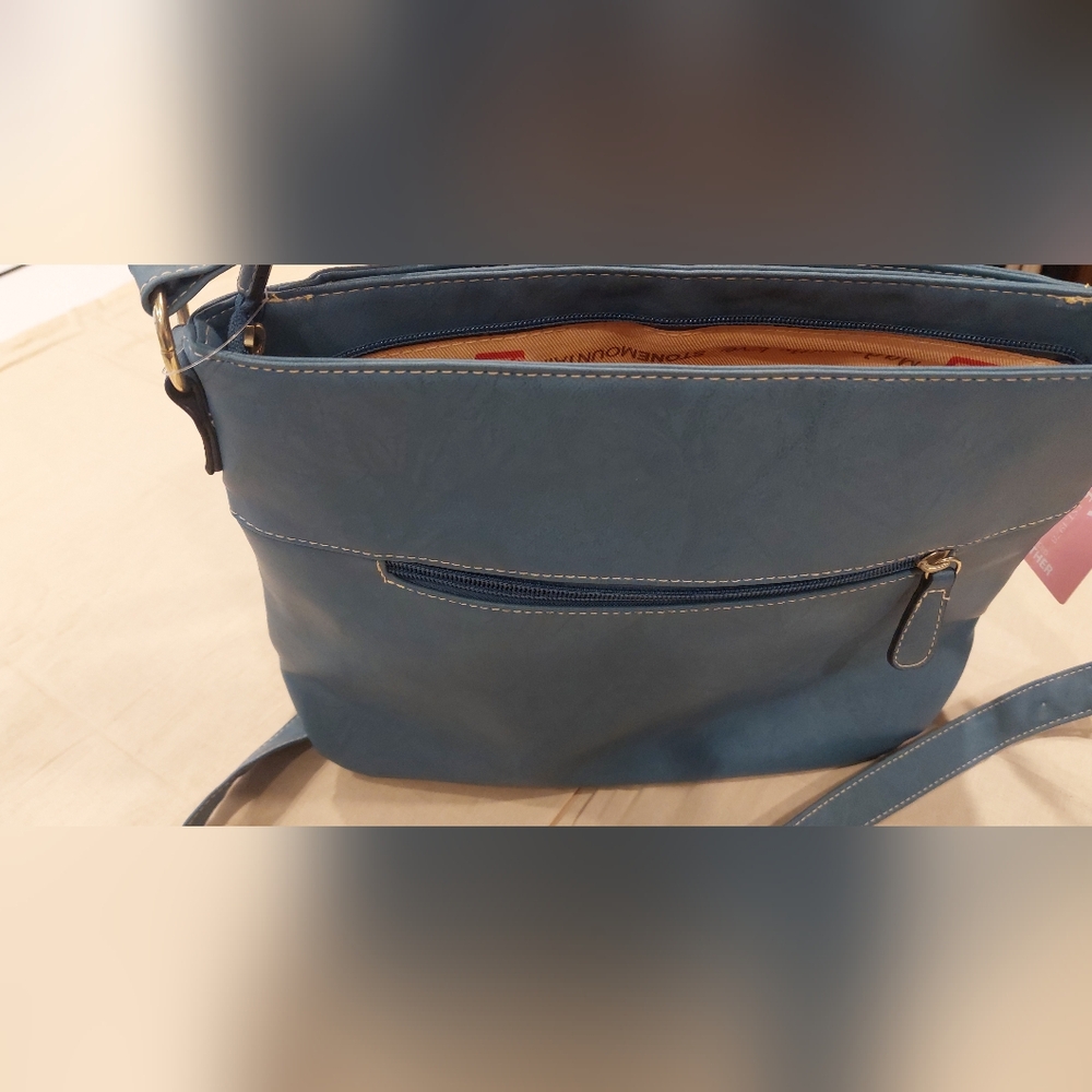 Stone Mountain Accessories Blue Crossbody Bag - Picture 4 of 8